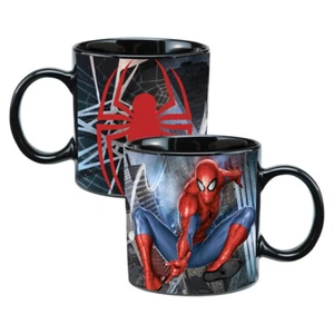 The Amazing Spider-Man Swinging 20 oz Heat Reactive Ceramic Coffee Mug UNUSED - Picture 1 of 3
