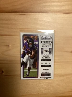 Rashod Bateman 2022 Panini Contenders #6 - Image 1 of 2