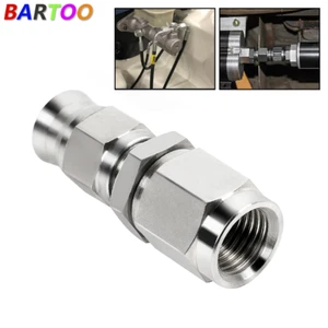 3AN AN3 Thread Stainless Steel Brake PTFE Teflon Swivel Hose End Fitting Adapter - Picture 1 of 15
