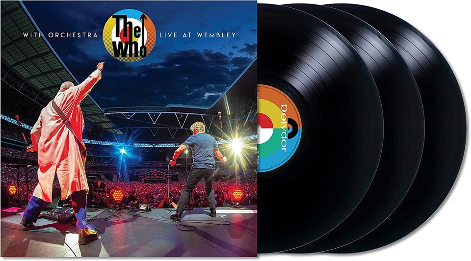 THE WHO - WITH ORCHESTRA LIVE AT WEMBLEY, ORG 2023 EU 180G vinyl 3LP, SEALED! - Image 1 of 1