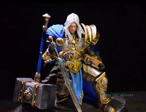 Private customized WOW  Arthas Menethil Prince Edition Game Action Figure - Picture 1 of 7