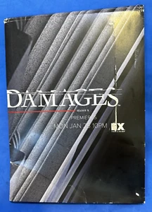 DAMAGES RARE FYC PRESS KIT TATE DONOVAN GLENN CLOSE SEASON 3 DOSSIER CASE Folio - Picture 1 of 14