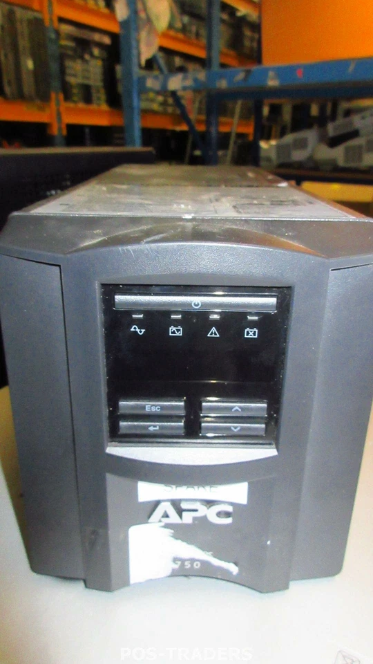 APC SMT750I Smart-UPS UPS - 750 VA 500 W - 230 V EU USV Power Backup 6-Ports - Image 1 of 3