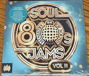VARIOUS ARTISTS "80S SOUL JAMS VOLUME 2" BRAND NEW ORIGINAL 2019 UK 3CD ALBUM - Picture 1 of 2