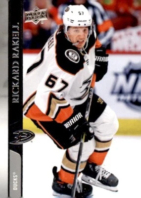 2020-2021 Upper Deck Hockey #5 Rickard Rakell Anaheim Ducks Series 1 - Image 1 of 2