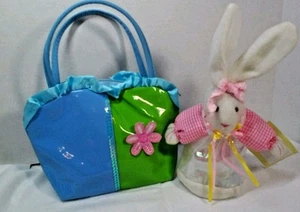 Cartera de vinilo de cuero pat'n para niñas y conejito rellenable ambos nuevos regreso al cole - Imagen 1 de 5