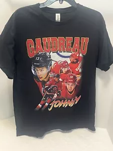 CAMISETA JOHNNY GAUDREAU CALGARY FLAMES GRANDE NHL Collage Shirt - Imagen 1 de 9