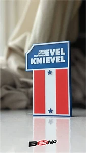    EVEL KNIEVEL logo display Beena Studio - Picture 1 of 2