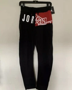 Jordan Boys Jumpman Athletic Pants Black 955357 Size M new listing - Picture 1 of 5