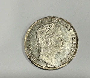 AUSTRIA / FRANZ JOSEPH I.- SILVER 1 FLORIN / 1862 A GEM GEM - Picture 1 of 2