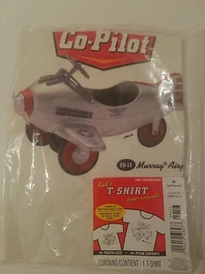 Camiseta de copiloto vintage Hallmark para niños coche a pedales M 10/12 1941 avión Murray - Imagen 1 de 7
