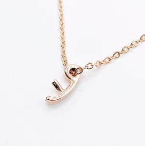 WALLIS Geometric Pendant Rose Gold Plated Necklace Cable Chain 47cm Dainty - Picture 1 of 8