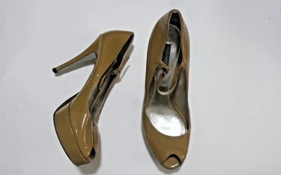 Zapatos de salón para mujer D&G Dolce & Gabbana charol punta abierta talla 40,5 Foto 1 de 4