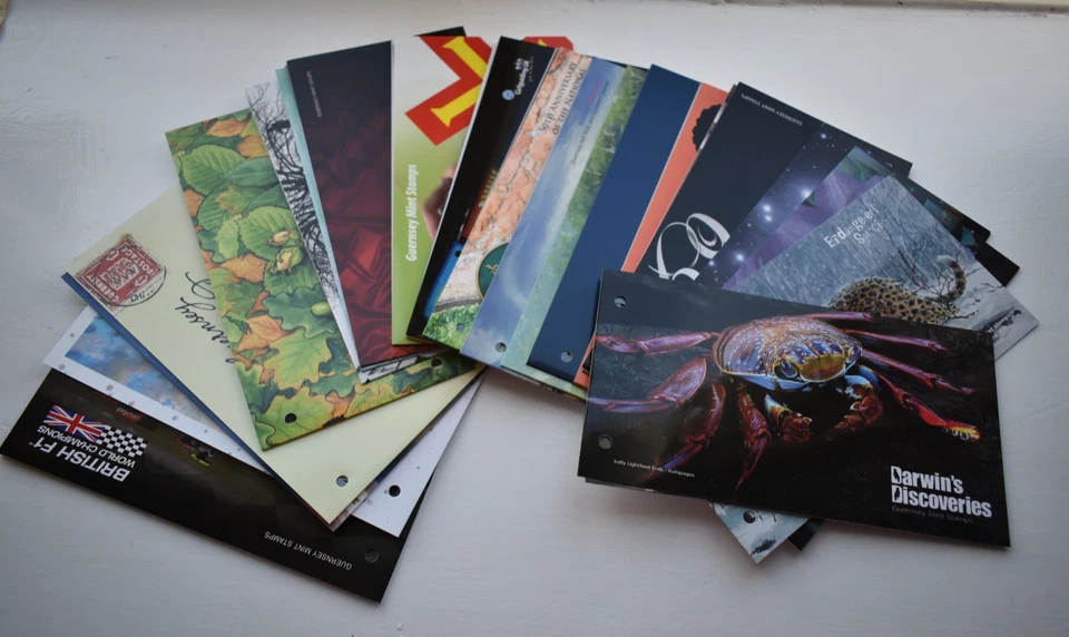 Guernsey Presentation Packs, 2009, 2010, 2011. Sold Individually, MNH, Mint - Image 1 of 1