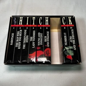 The Alfred Hitchcock Collection VHS 8 Tapes Madacu Music Group B18 1993 - Bild 1 von 3