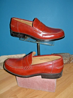 RED Bass Penny Loafers Leather US women's 11 M - Image 1 of 4