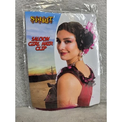 Clip de pelo Spirit Salón Niña Halloween Disfraz Accesorio Pluma Flor Foto 1 de 2