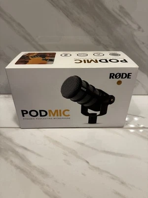 Rode PodMic Dynamic Podcasting Microphone Broadcast Quality - Image 1 of 4