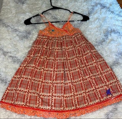 Vestido estilo Babydoll Oilily talla 4-5 juvenil nuevo con etiquetas Foto 1 de 3