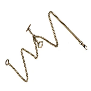 44cm Retro Vintage Metall Taschenuhr Kette Link Classic Antique Geschenk (Bronze - Bild 1 von 22