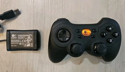 Logitech Cordless Rumblepad 2 Controller PC   - Image 1 of 4