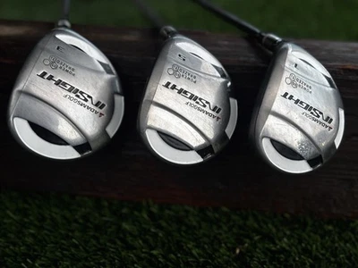 Adams Insight Fairway Wood Set 3 5 7 RH Aldila Speedline Regular Flex Graphite - Image 1 of 4