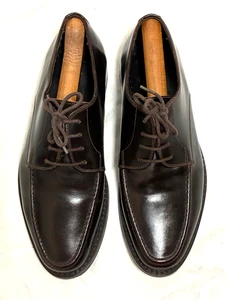 Scarpe stringate vintage TBny To Boot New York in pelle marrone taglia 9 M - Foto 1 di 15