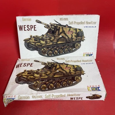 Armadura ESCI alemana 105 mm. Lote Kit Modelo Avispa Obús Autopropulsado 1/72 8004 Foto 1 de 4