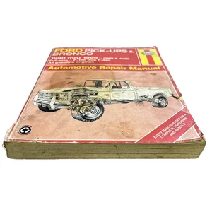 Haynes 36058 (880) Ford Pick-ups and Bronco 1980-1986 Automotive Repair Manual - Picture 1 of 14