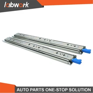 Labwork Heavy Duty 18" Drawer Slides With Lock 250lb Full Extension Ball Bearing - Picture 1 of 18