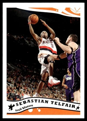 2005-06 Topps Sebastian Telfair Portland Trail Blazers #84 - Image 1 of 2