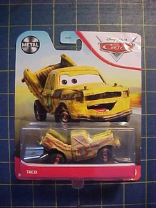 DISNEY PIXAR CARS TACO!  NIP  METAL SERIES  THUNDER HOLLOW DEMO DERBY #4 - Picture 1 of 4