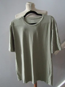Men's Next Sage Green T Shirt top Size UK M Regular Fit 100% Cotton 39 - 41" Ch - Picture 1 of 3