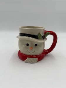 Lenox Hosting the Holidays Schneemann Tasse wie Toby 16 Unzen Figur Weihnachten Kaffee - Bild 1 von 5