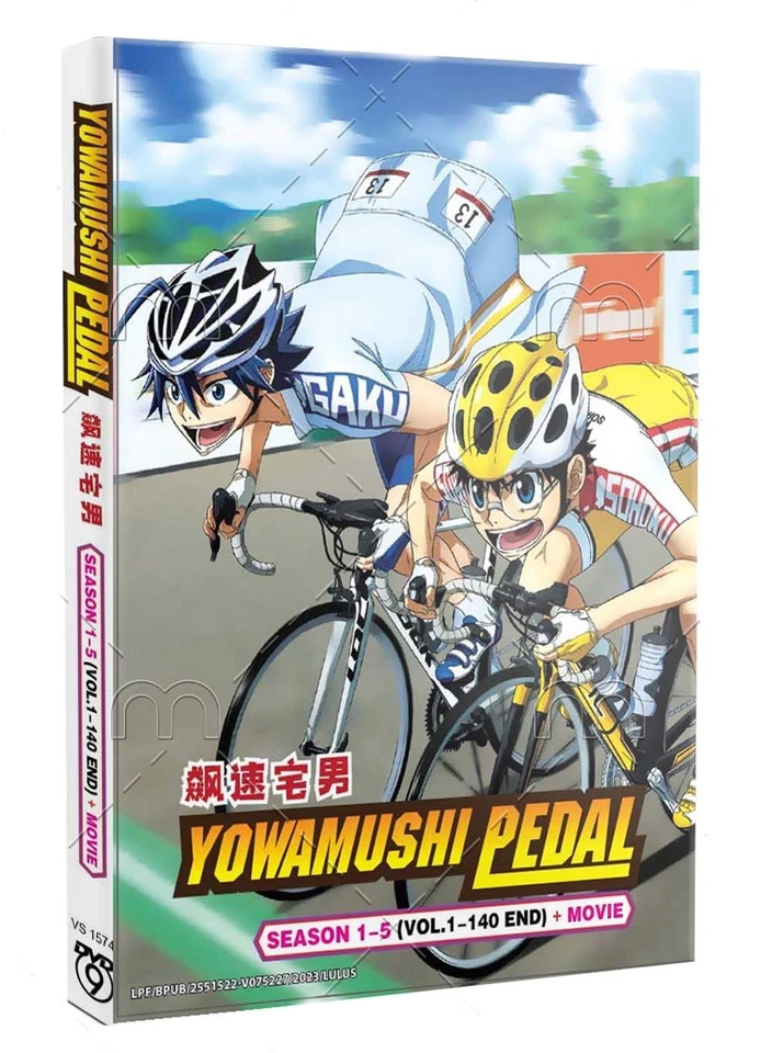 Yowamushi Pedal Season 1-5 + Movie Japanese Anime DVD English Sub Free Ship - Image 1 of 4