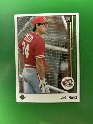 1989 Upper Deck Jeff Reed Cincinnati Reds #276 - Image 1 of 2