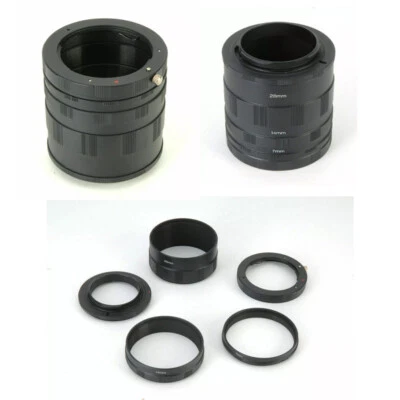 For Macro Lens Extension 3 Ring Tube For Pentax K PK Mount K10D K20D K7 K5 SALE - Image 1 of 4