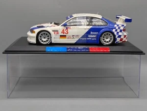 Maquetas de coches 1:18 Minichamps BMW M3 GTR 24H Le Mans 2001 #43 Müller en vitrina - Imagen 1 de 13