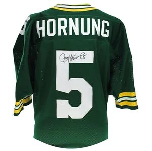 Maglia Paul Hornung autografata Green Bay Packers JSA COA firmata memorabilia - Foto 1 di 6