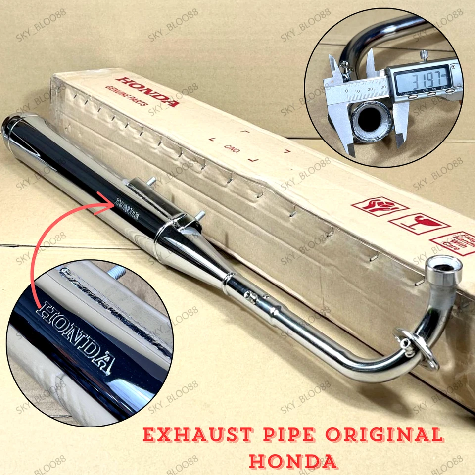 Silenciador de escape original HONDA PARA HONDA C70 C50ZZ CUB C70 C90 motocicleta Honda Foto 1 de 4