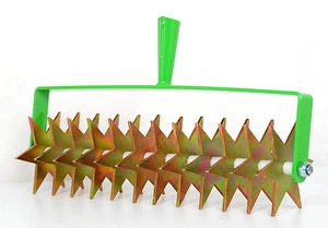 XXL Kultivator 12-Sterne Sternfräse Krümler Bodenkrümler Rollhacke 41cm TMX - Bild 1 von 8
