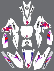Cycra Powerflow Graphics for Yamaha YZ 450f YZ450f 2014 2015 2016 2017 Decal - Bild 1 von 1