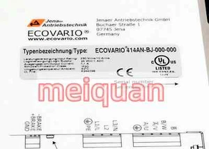 NEW Jenaer Antriebstechnik Ecovario 414AN-BJ-000-000 Power Fast Delivery - Picture 1 of 2