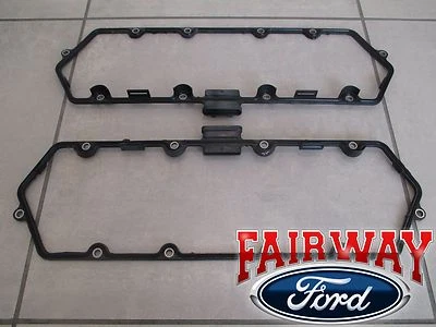 99 thru 03 F250 F350 FSD OEM Ford 7.3 Diesel Powerstroke Valve Cover Gasket PAIR — 第 1/4 张图片