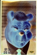 Do You Pooh Trump Comic NYCC 1 Of 1 Mug Shot CARNIVORE COMICS