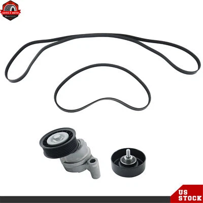 Kit de polea tensora de correa Serpentine para Chevrolet Silverado GMC Sierra 2009-14 Foto 1 de 4