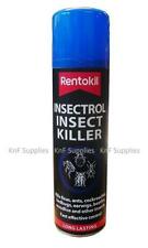 Rentokil Insectrol Insect Moth Ants Fleas Bedbugs Wasp Insect Killer Spray 250ml