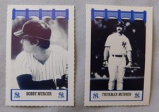 1992 The Wiz New York Yankees of the 70's Baseball Card Pick one