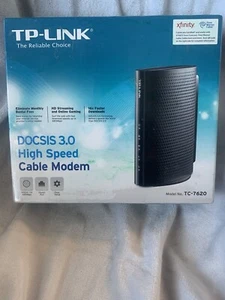 TP-Link TC-7610 300Mbps Wireless N DOCSIS 3.0 High Speed Cable Modem Router - Picture 1 of 5