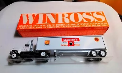 Martin's Potato Chips Hanover PA Winross Truck With Original Box - Image 1 of 4